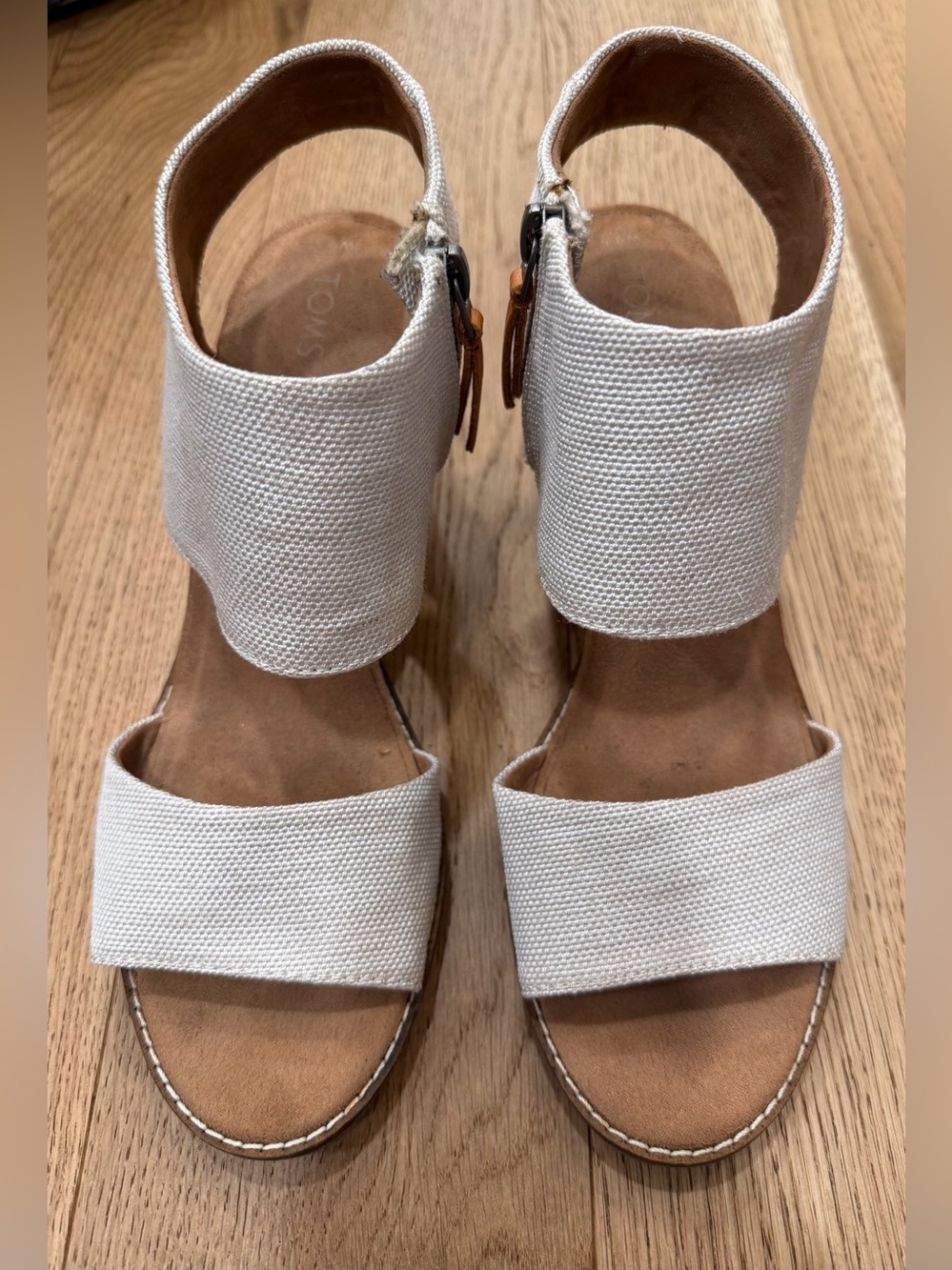 TOMS Majorca City Sandals Size 9 Natural